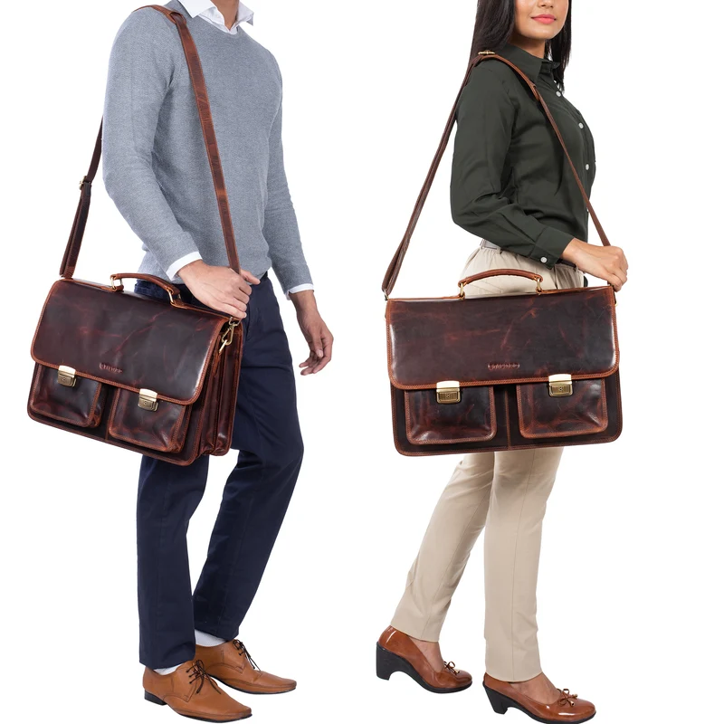 "Arno" Ledertasche Aktentasche XL