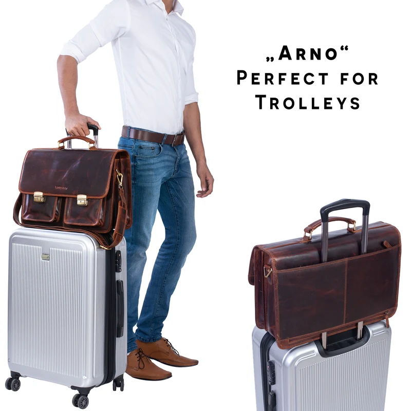 "Arno" Ledertasche Aktentasche XL
