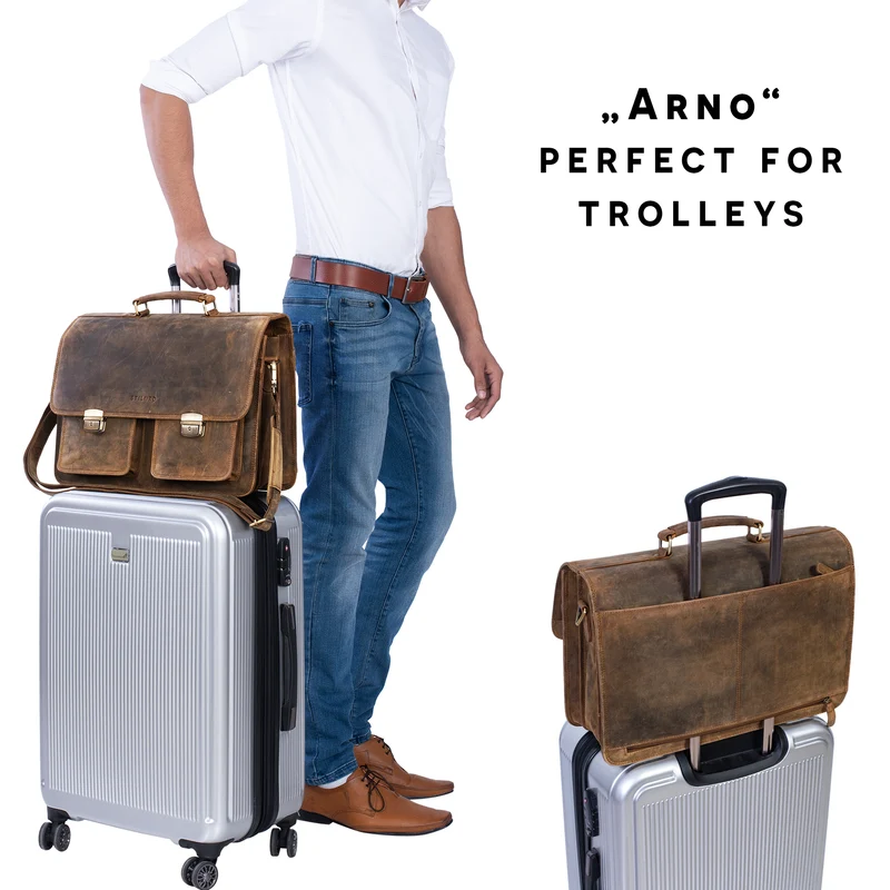 "Arno" Ledertasche Aktentasche XL