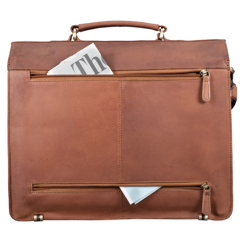 B-WARE "Atlas" Aktentasche Leder