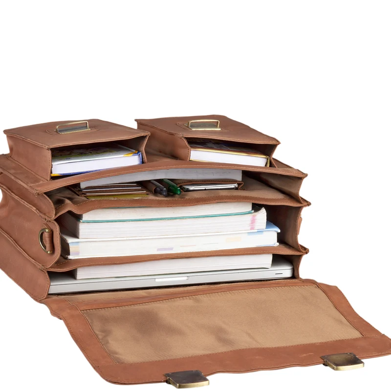 B-WARE "Atlas" Aktentasche Leder