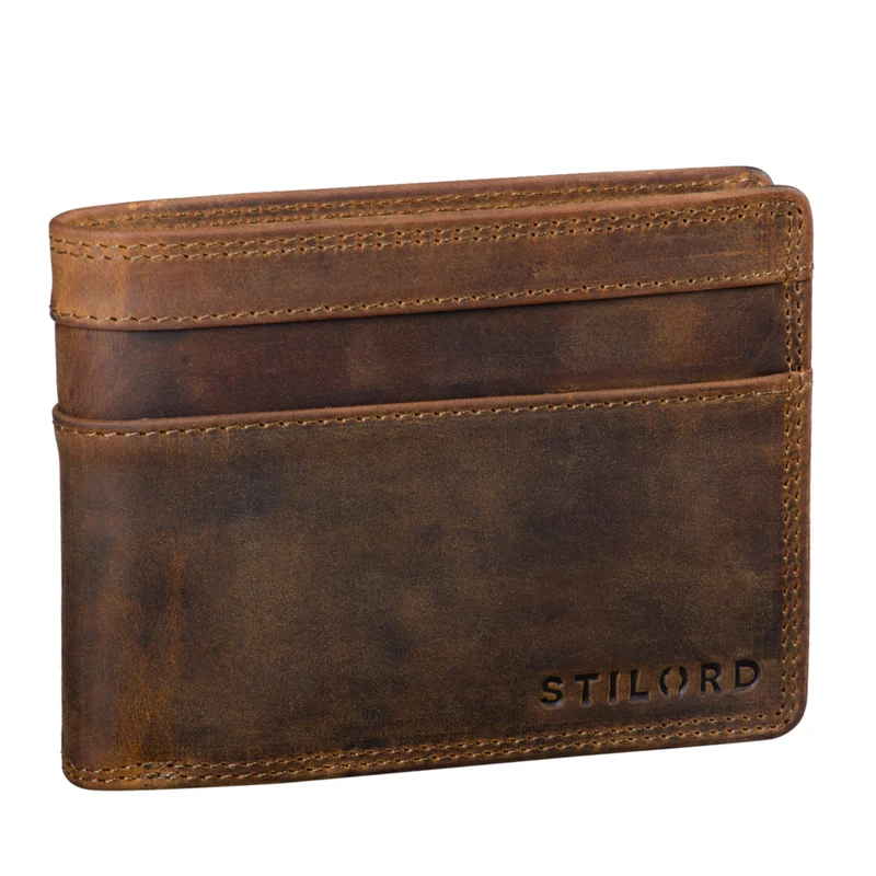 B-WARE "Cooper" RFID Leder Brieftasche Herren