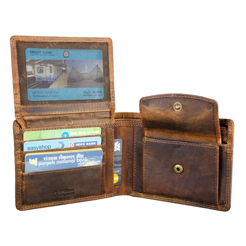 B-WARE "Cooper" RFID Leder Brieftasche Herren