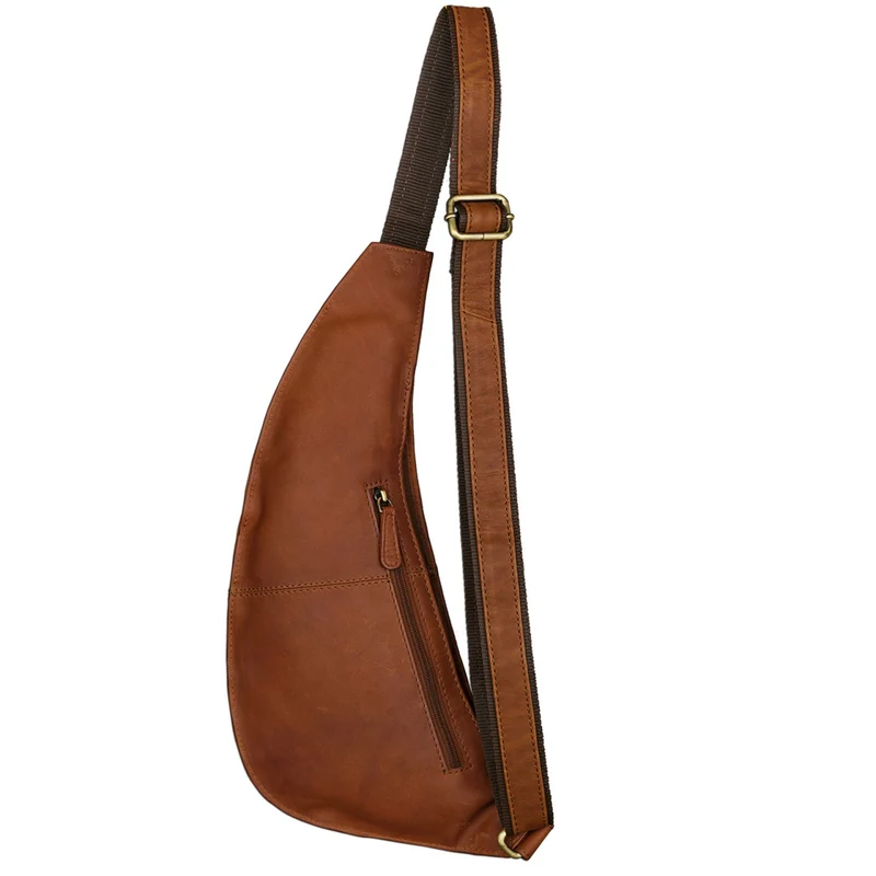 B-WARE "Adrian" Brusttasche Leder