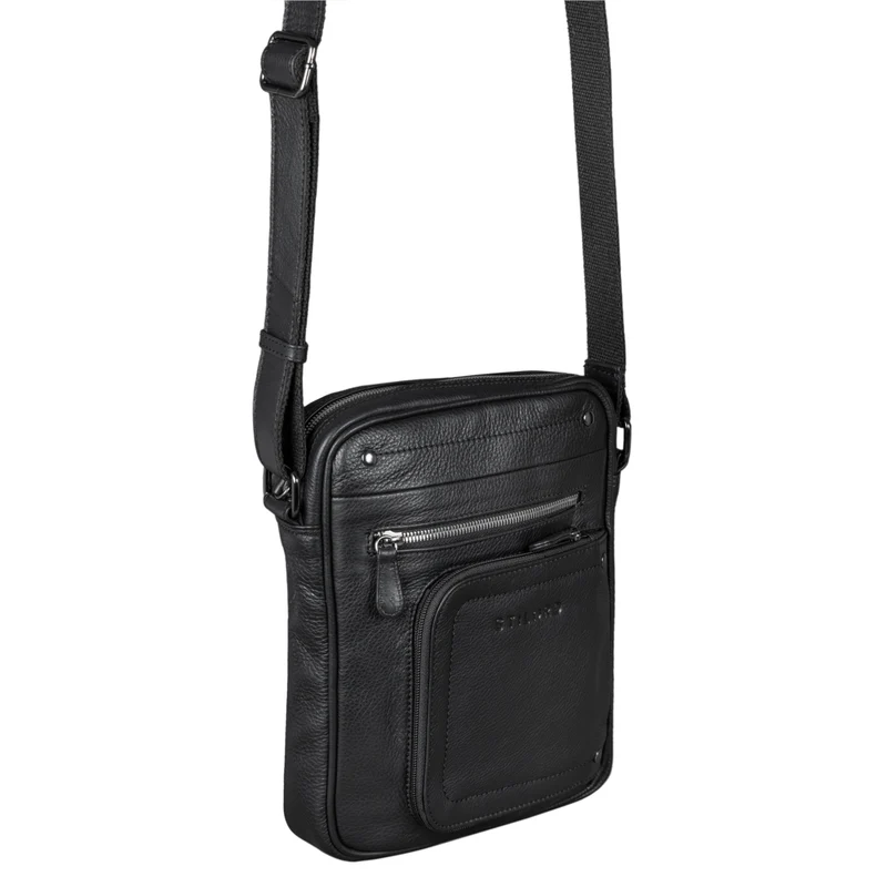 "Randall" Vintage Ledertasche Umhängetasche