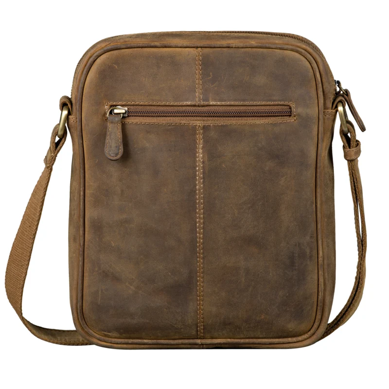 "Randall" Vintage Ledertasche Umhängetasche
