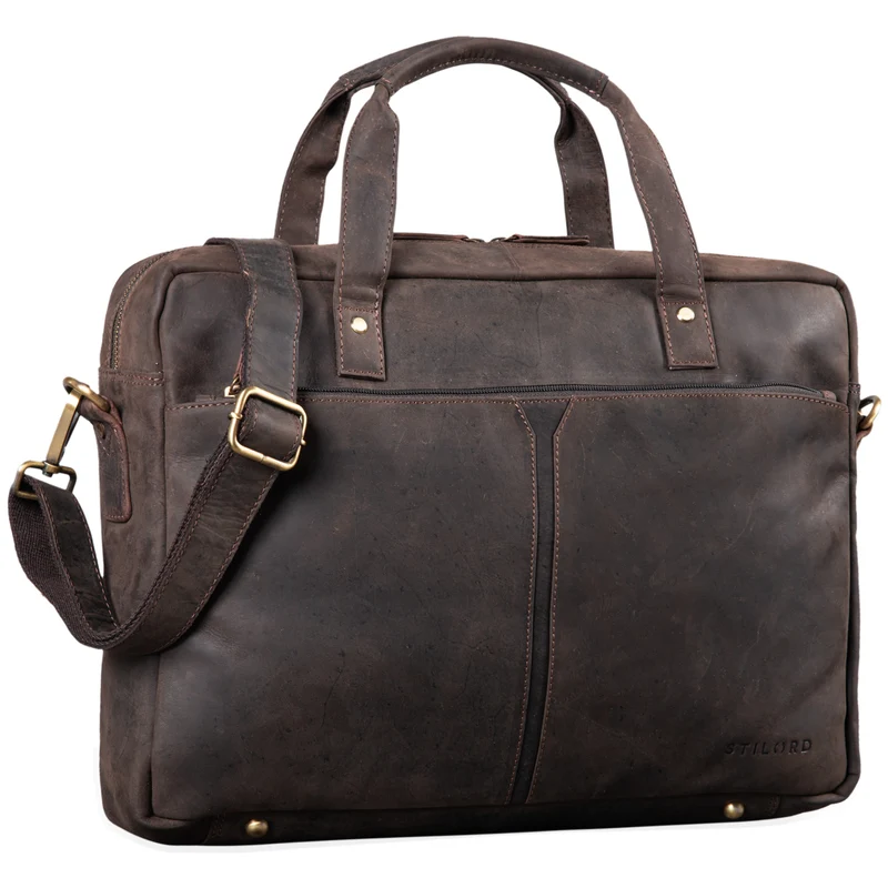 B-WARE "Geralt" Vintage Ledertasche zum Umhängen