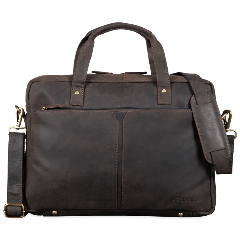B-WARE "Geralt" Vintage Ledertasche zum Umhängen