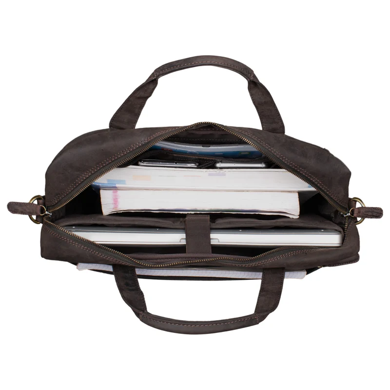 B-WARE "Geralt" Vintage Ledertasche zum Umhängen
