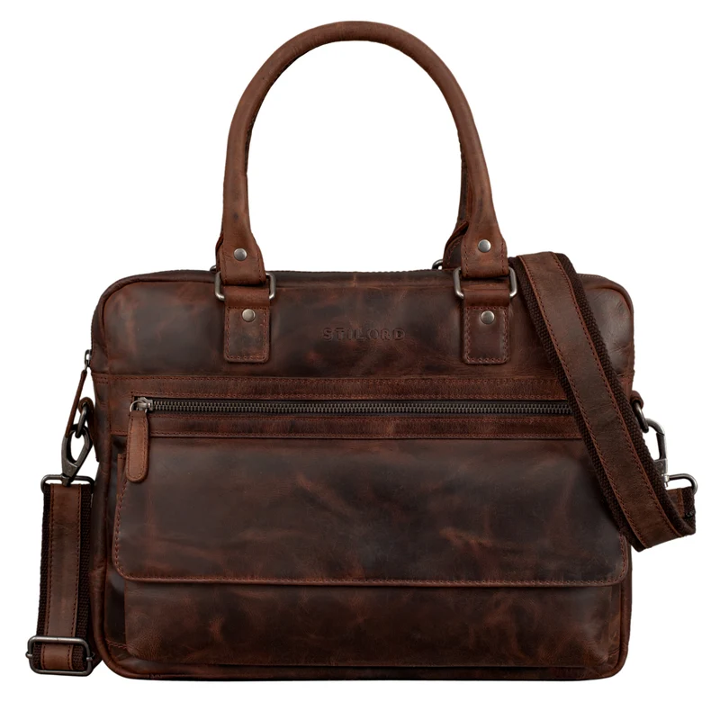 "Evan" Ledertasche Umhängetasche