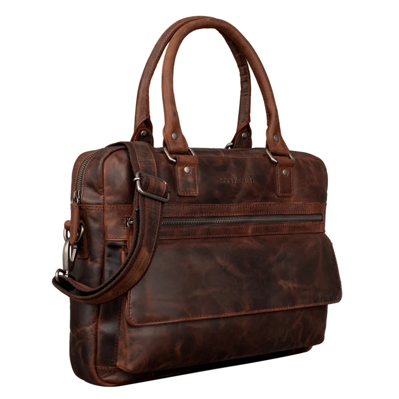 "Evan" Ledertasche Umhängetasche