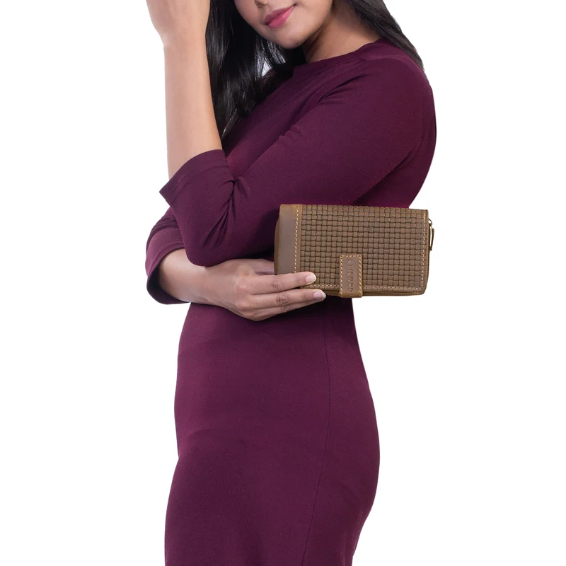 "Isabella" Leder Damen Geldbeutel RFID
