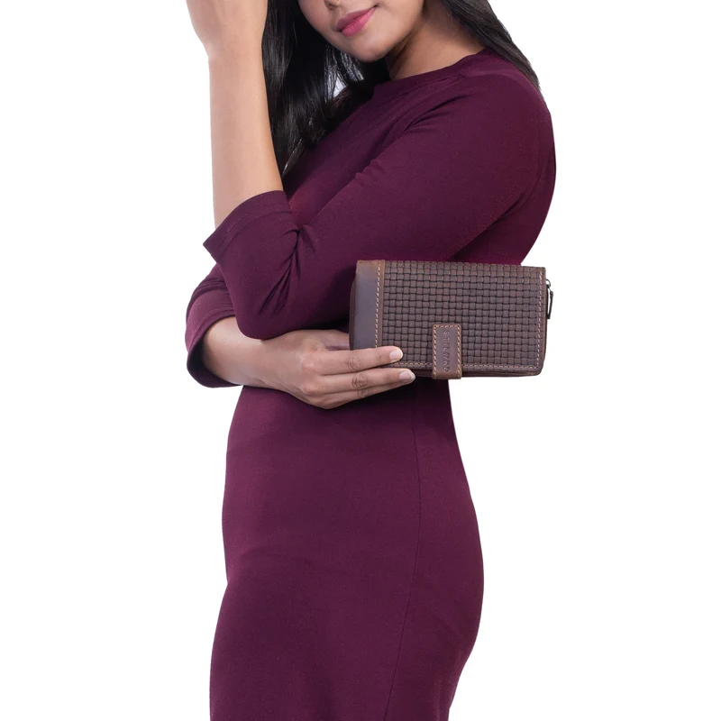 "Isabella" Leder Damen Geldbeutel RFID