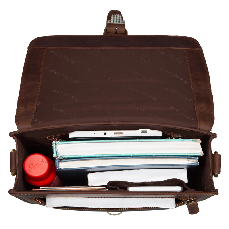B-WARE "Alexian" Leder Schultertasche Herren Klein