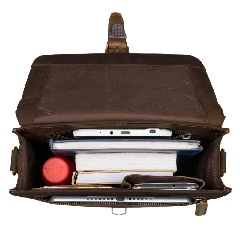 B-WARE "Alexian" Leder Schultertasche Herren Klein