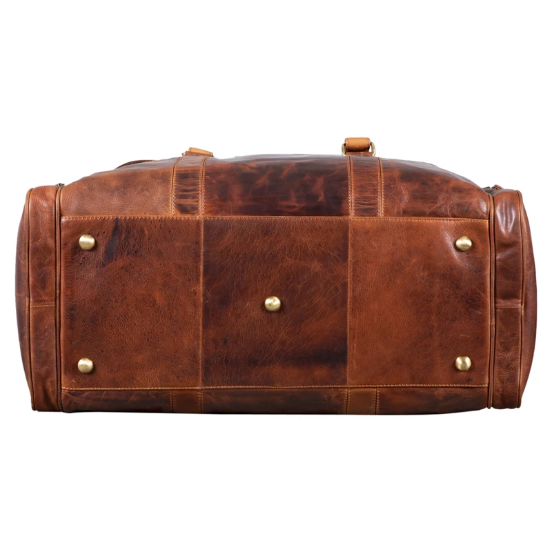 B-WARE "Myles" Vintage Reisetasche Herren Leder