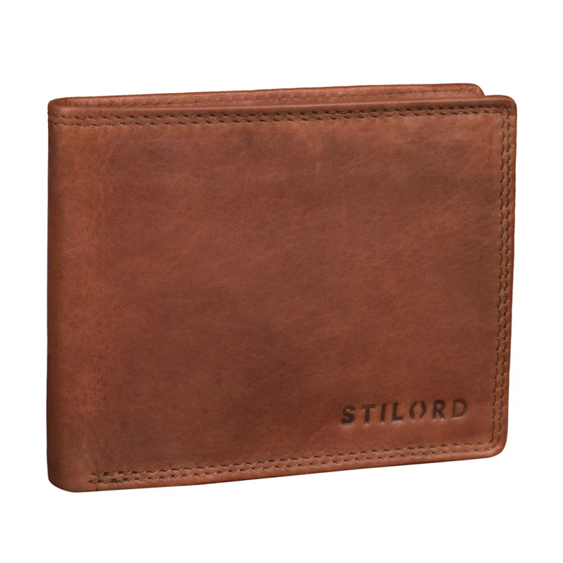 B-WARE "Elliot" RFID Geldbeutel Herren Leder