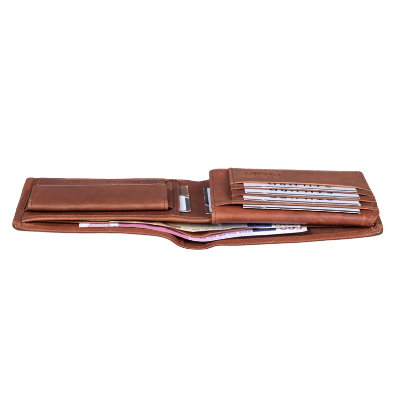 B-WARE "Elliot" RFID Geldbeutel Herren Leder