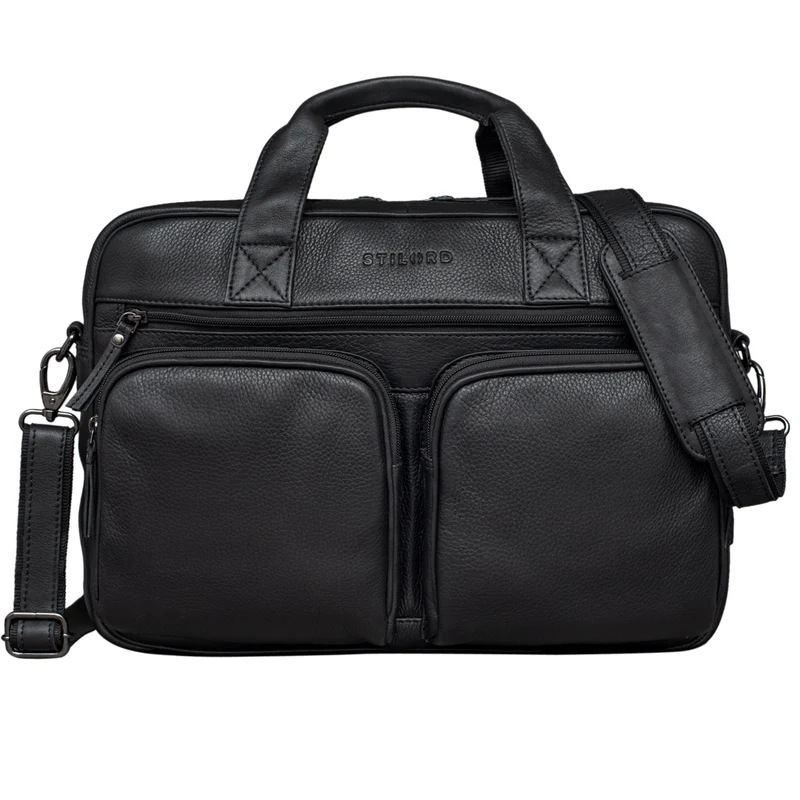 "Caesar" Businesstasche 15,6 Zoll Leder