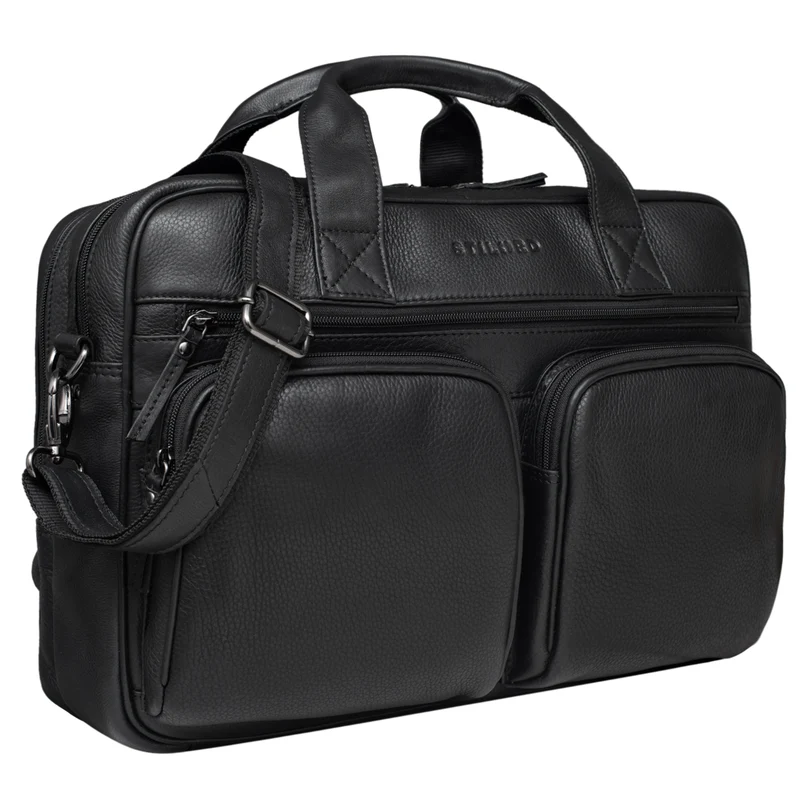 "Caesar" Businesstasche 15,6 Zoll Leder
