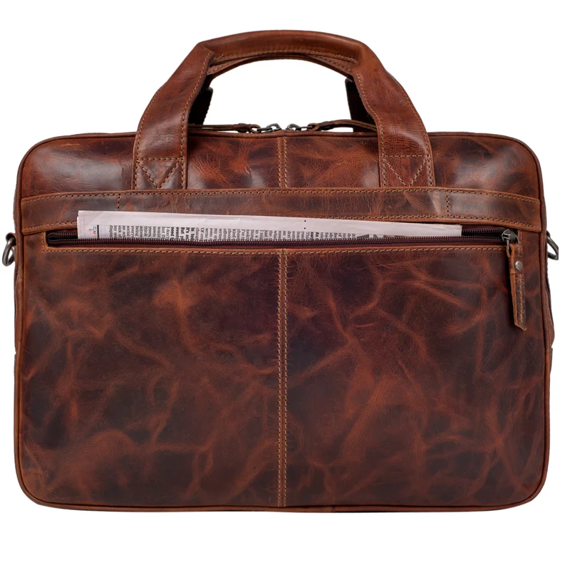 "Caesar" Businesstasche 15,6 Zoll Leder