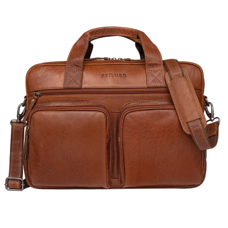 "Caesar" Businesstasche 15,6 Zoll Leder