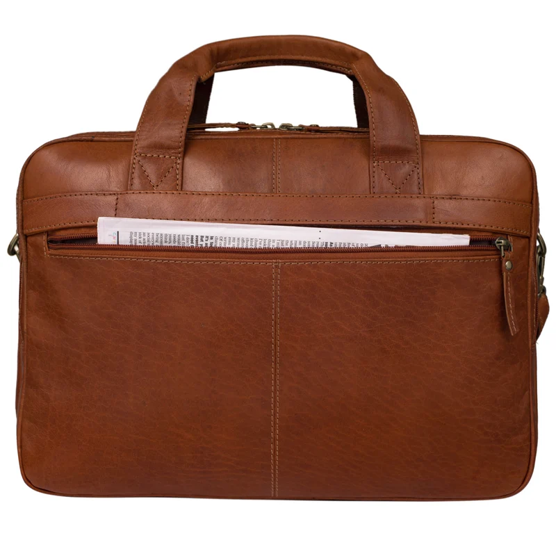 "Caesar" Businesstasche 15,6 Zoll Leder