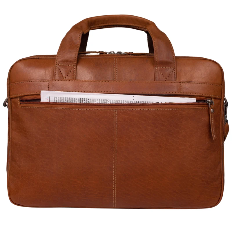 "Caesar" Businesstasche 15,6 Zoll Leder