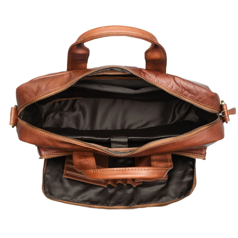 "Leandro" Ledertasche Herren Laptoptasche