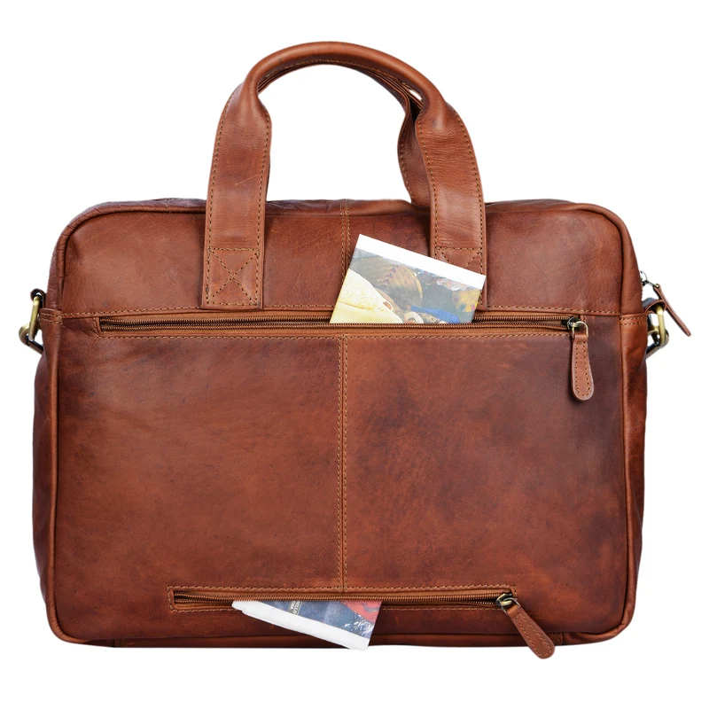 "Leandro" Ledertasche Herren Laptoptasche