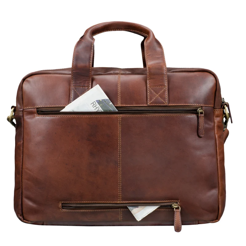 "Leandro" Ledertasche Herren Laptoptasche