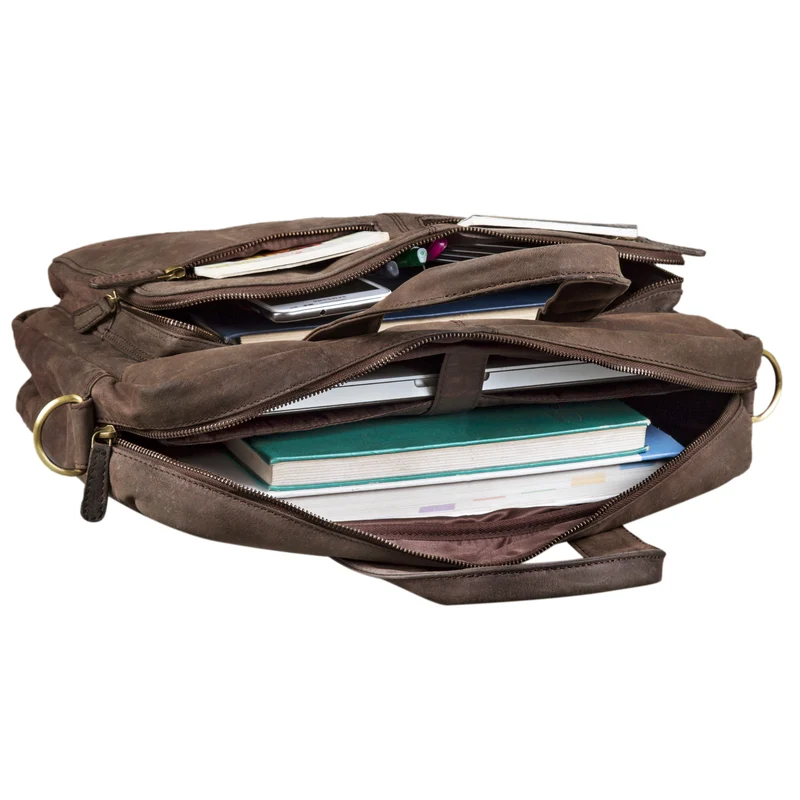 "Leandro" Ledertasche Herren Laptoptasche
