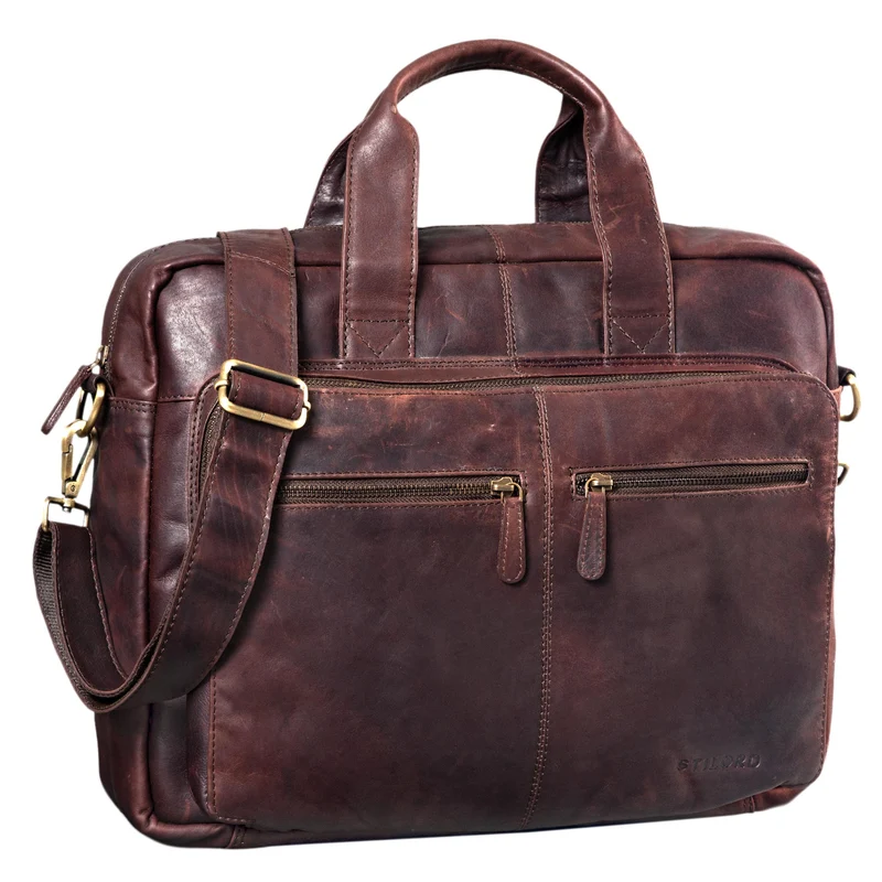"Leandro" Ledertasche Herren Laptoptasche