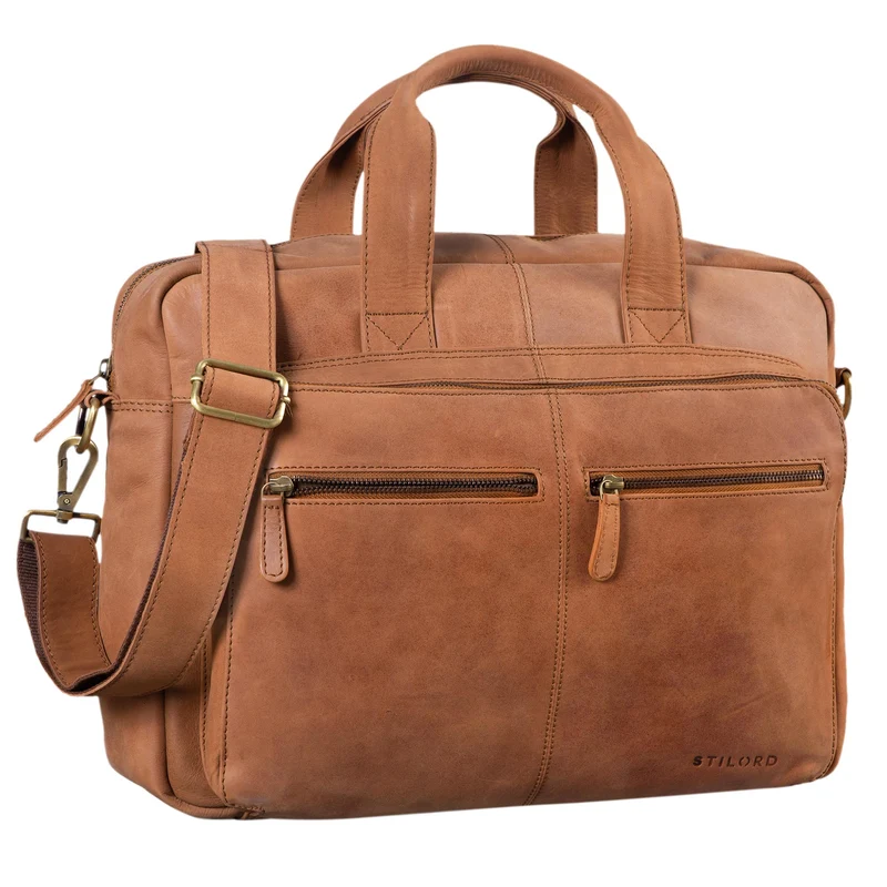 "Leandro" Ledertasche Herren Laptoptasche