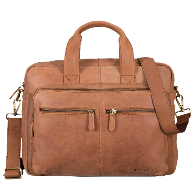 "Leandro" Ledertasche Herren Laptoptasche