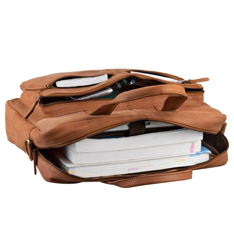 "Leandro" Ledertasche Herren Laptoptasche