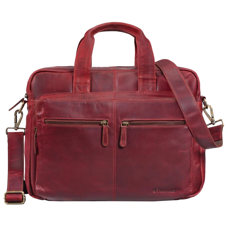 "Leandro" Ledertasche Herren Laptoptasche