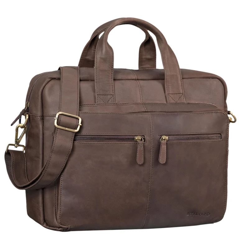 "Leandro" Ledertasche Herren Laptoptasche