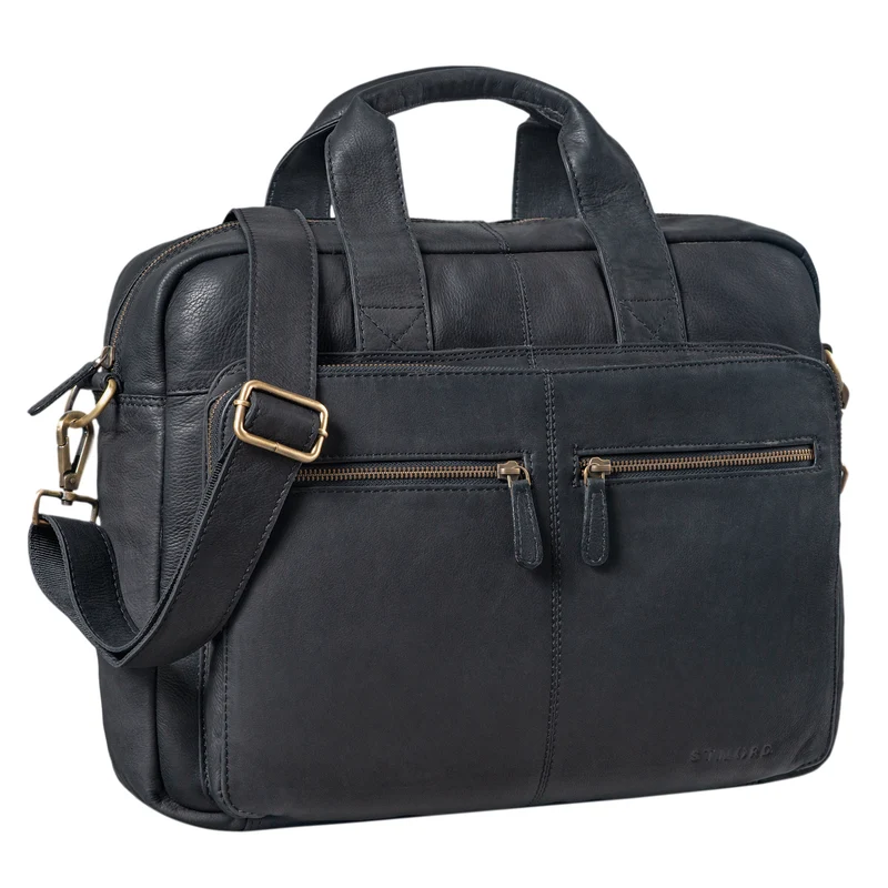 "Leandro" Ledertasche Herren Laptoptasche