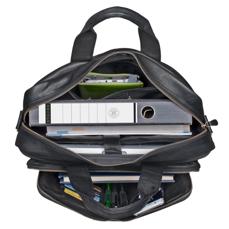 "Leandro" Ledertasche Herren Laptoptasche