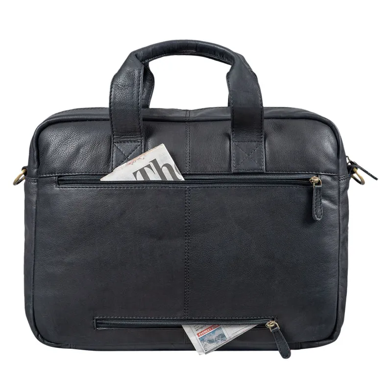 "Leandro" Ledertasche Herren Laptoptasche