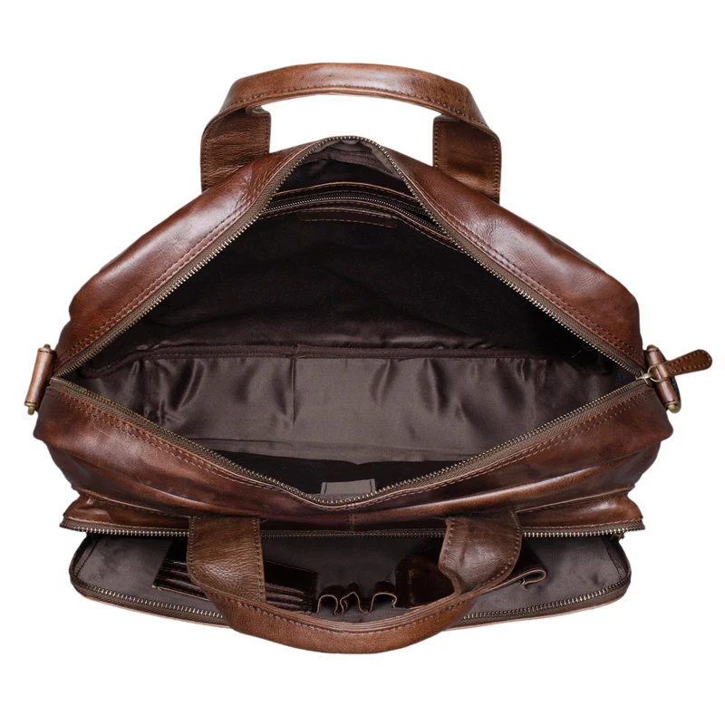 "Leandro" Ledertasche Herren Laptoptasche