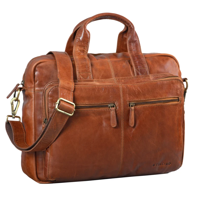 "Leandro" Ledertasche Herren Laptoptasche