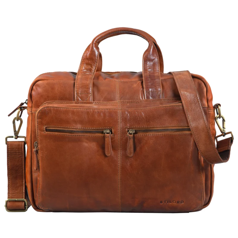 "Leandro" Ledertasche Herren Laptoptasche