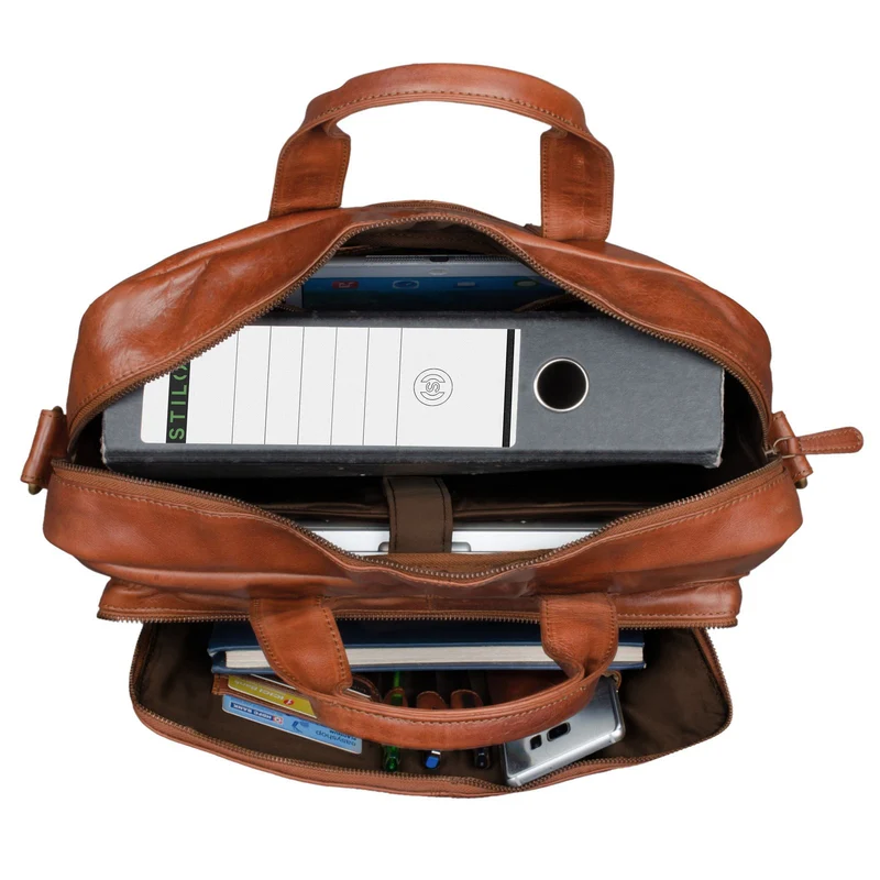 "Leandro" Ledertasche Herren Laptoptasche