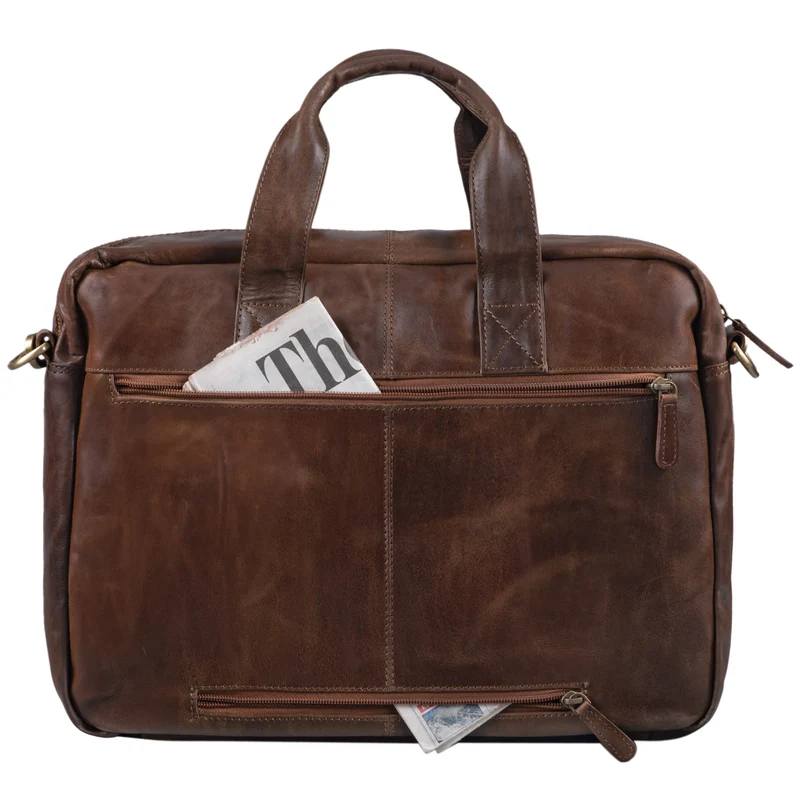 "Leandro" Ledertasche Herren Laptoptasche