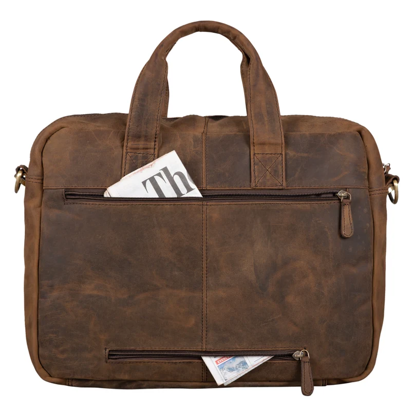 "Leandro" Ledertasche Herren Laptoptasche