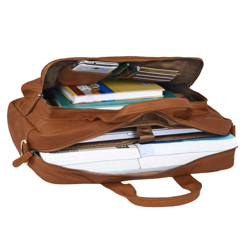 "Leandro" Ledertasche Herren Laptoptasche