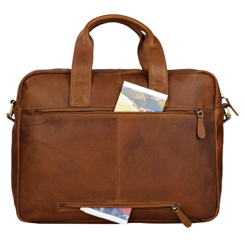 "Leandro" Ledertasche Herren Laptoptasche