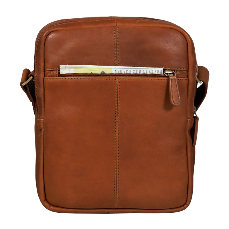 "Irving" Vintage Leder Tasche Klein